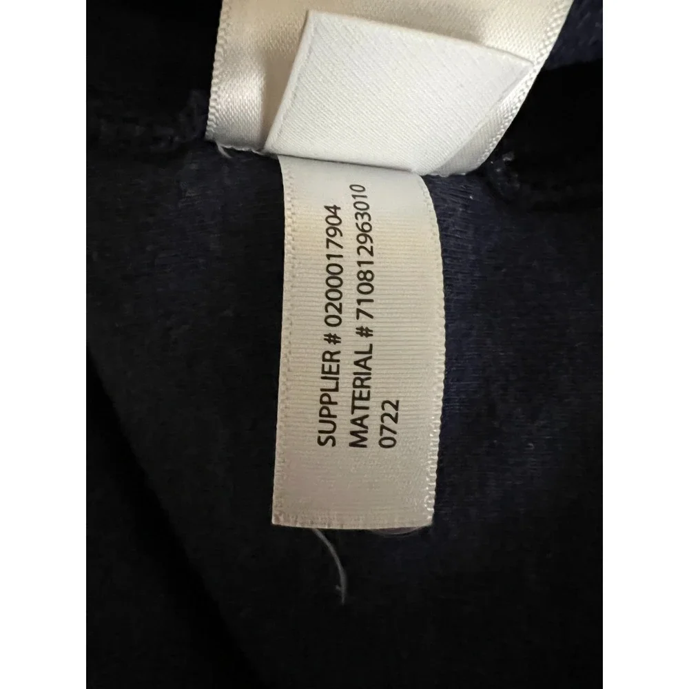 Polo Ralph Lauren XL Men's Quarter-Zip Pullover Sweatshirt Navy Blue Red Pony